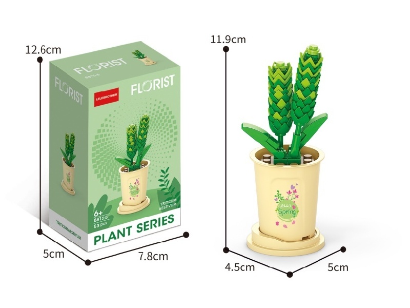 53 Pcs Of Qingming Wheat Flowers