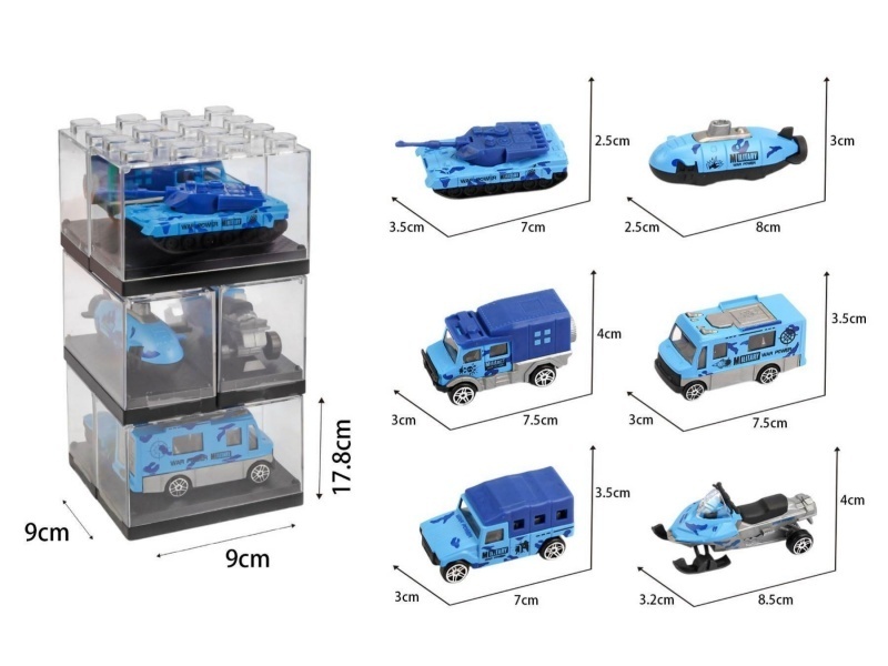 1:64 Alloy Sliding Car