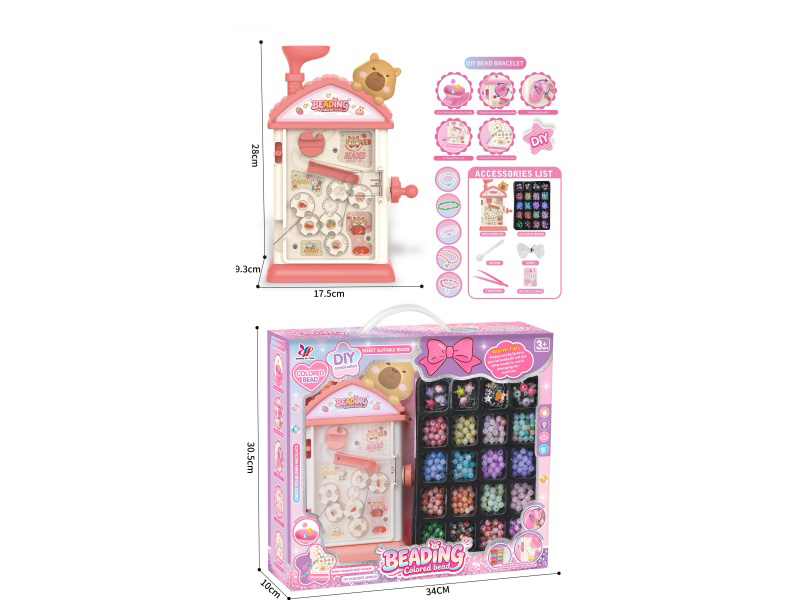 Pink Kapibara Beading Machine