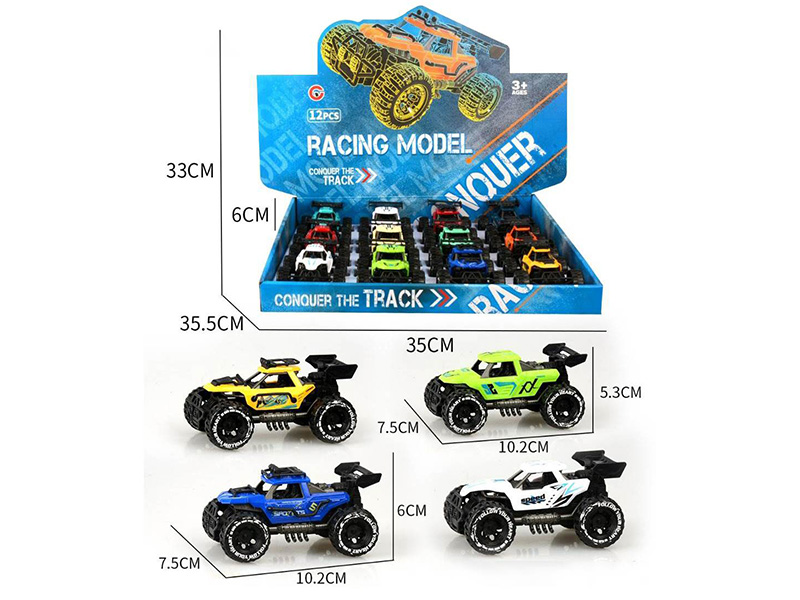 Friction Off-Road Vehicle 12pcs