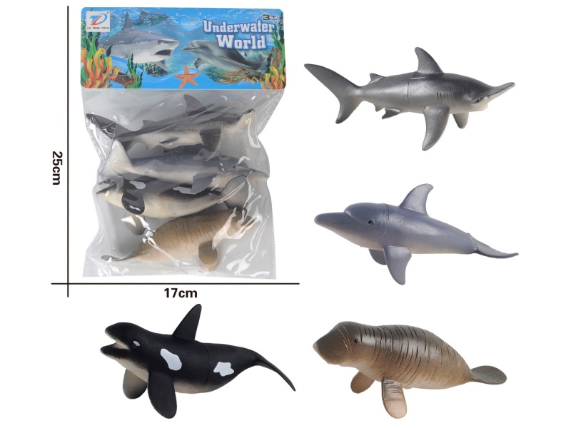 Pvc Emulates Ocean 4Pcs