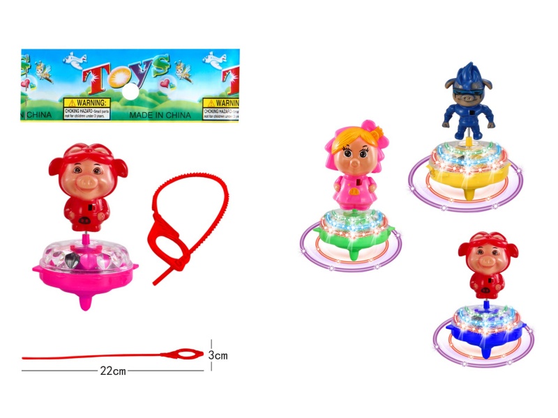 Measuring Tape Top Toy With Light