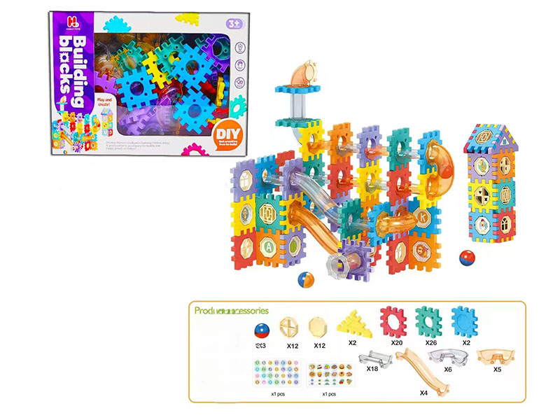 Slide Building Blocks 110pcs