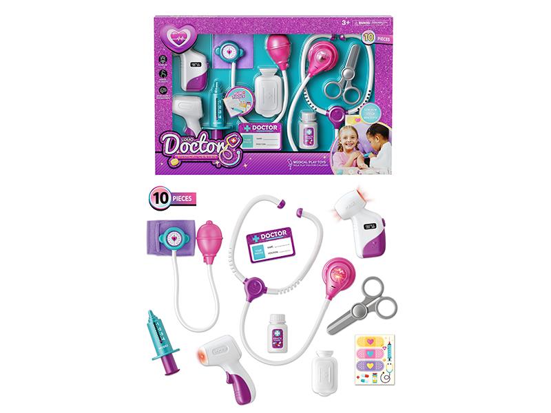 Doctor Set With Light And Sound (10PCS)