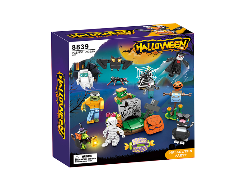 Halloween Series 15 In 1 Building Blocks
