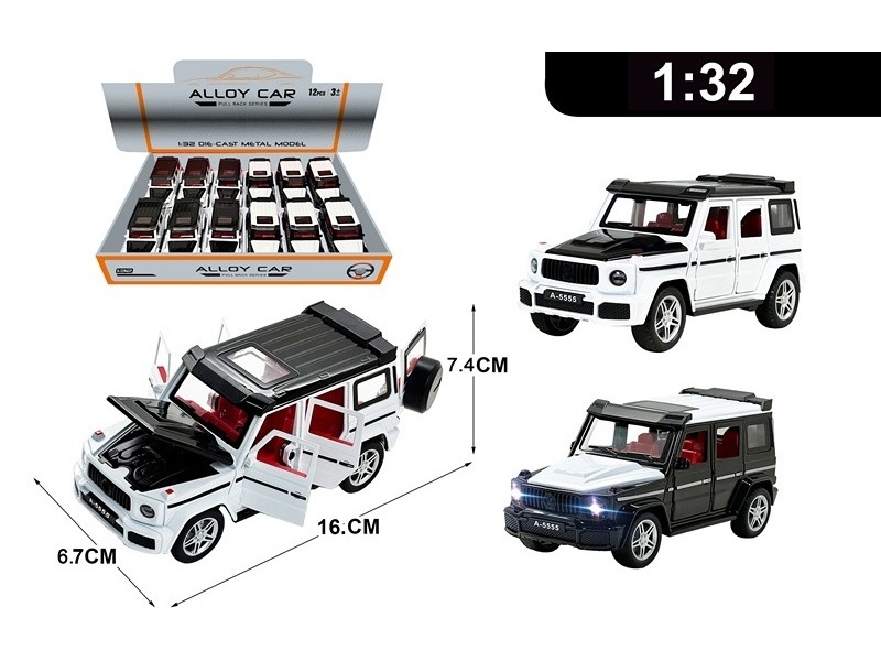 1:32 Alloy Model Display Box With Force/With Light And Sound, 3 Ag13 Batteries Included