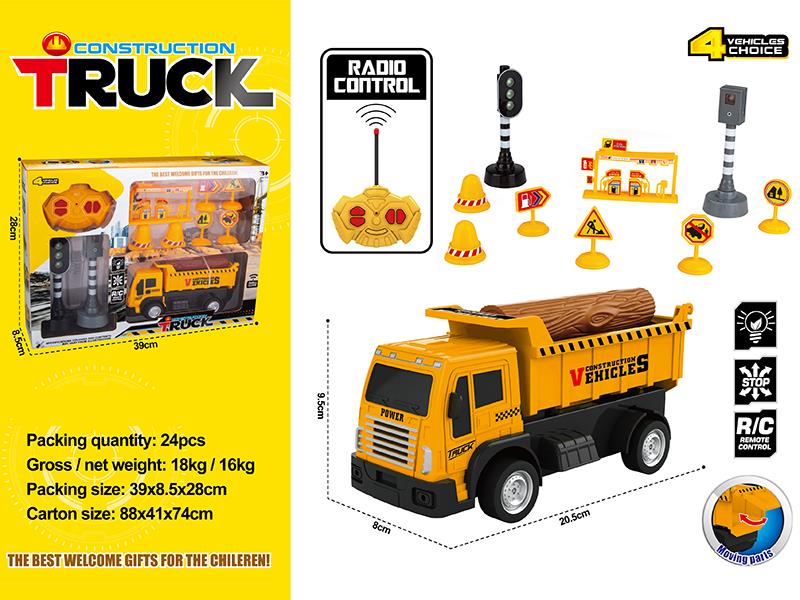 Remote Control Engineering Truck Set