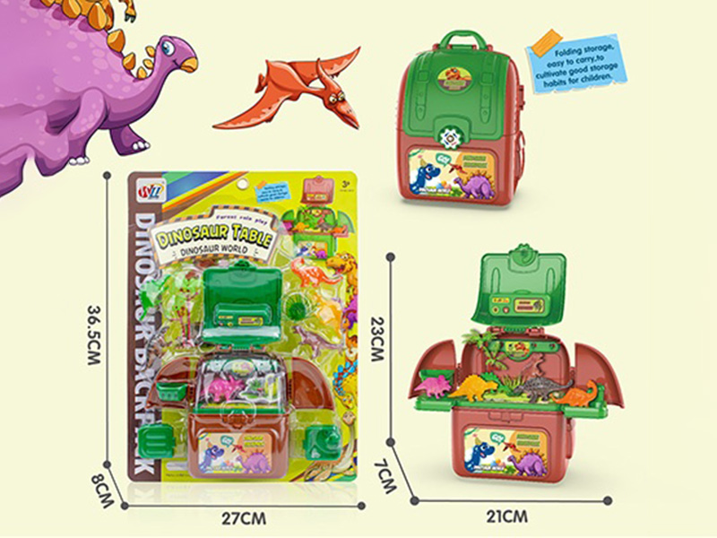 Dinosaur Bag Storage Station