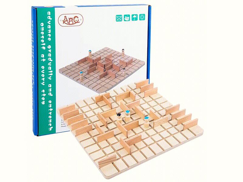 Consolidate At Every Step Wooden Game