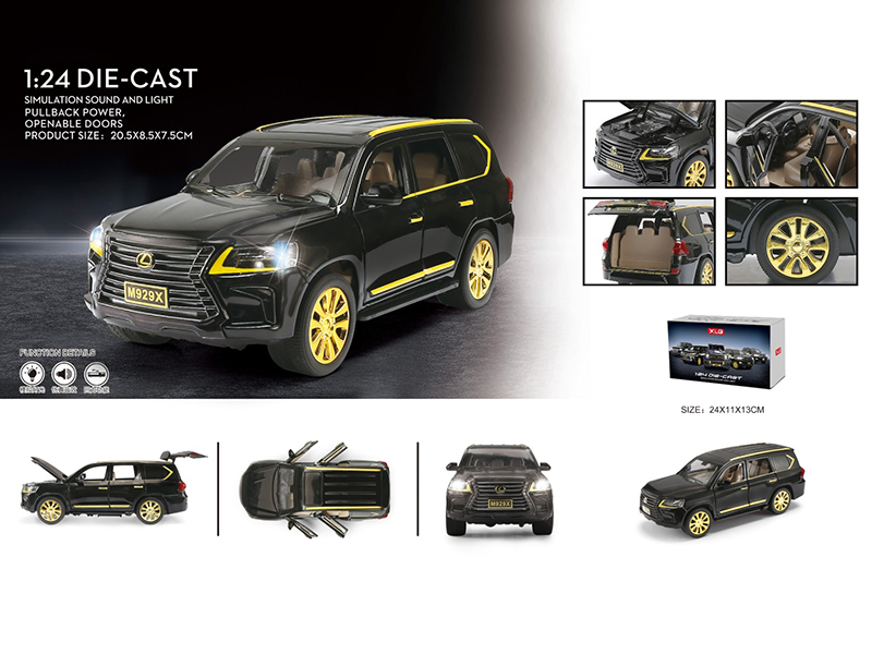 1:24 LX570 Lexus Alloy Car Model