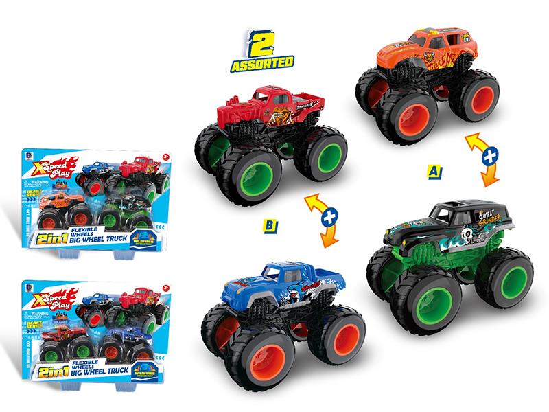 1:64 Alloy Monster Trucks
