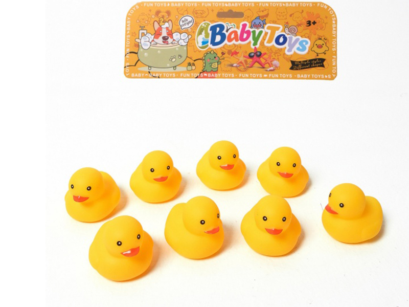 Vinyl Yellow Duck With Bb Whistle