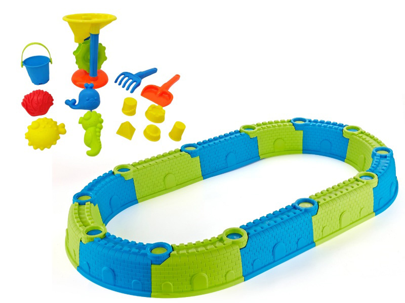 A 25-Piece Set Of Oval City Wall
