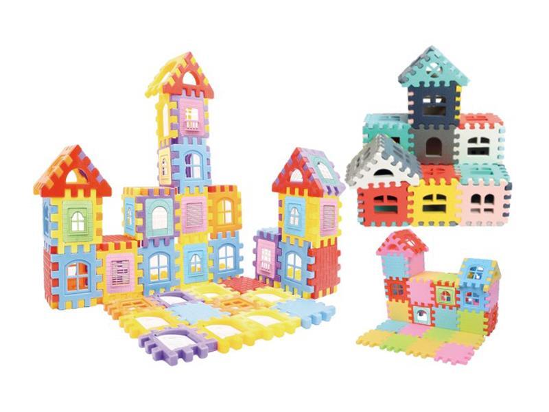 DIY Building Block Car Set