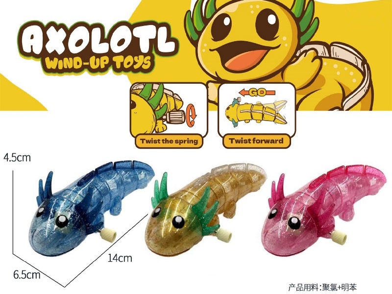 Hexagonal Dinosaur (Salamander) On-Chain Simulation Wild Salamander Animal Model Blunt-Mouthed Salamander Hexagonal Dinosaur Four-Legged Fish