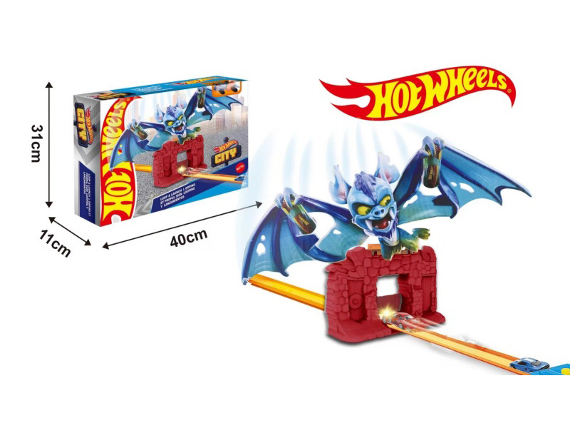 The Hot Wheels Bat Track