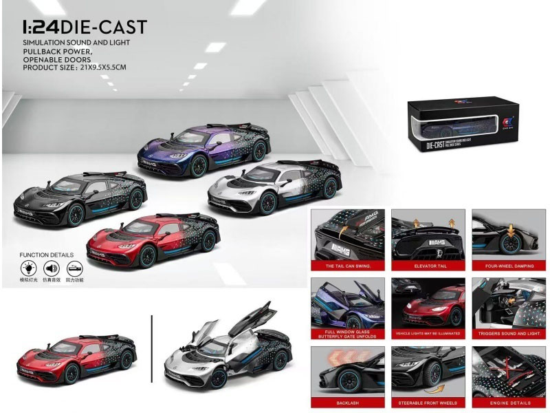 1:24 Alloy Recoil Mercedes-Benz One