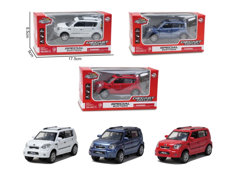 1:34 Kia Alloy Car (Huili. Ic. Lighting