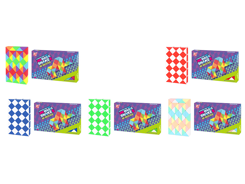 60 Blocks Rubik's Snake