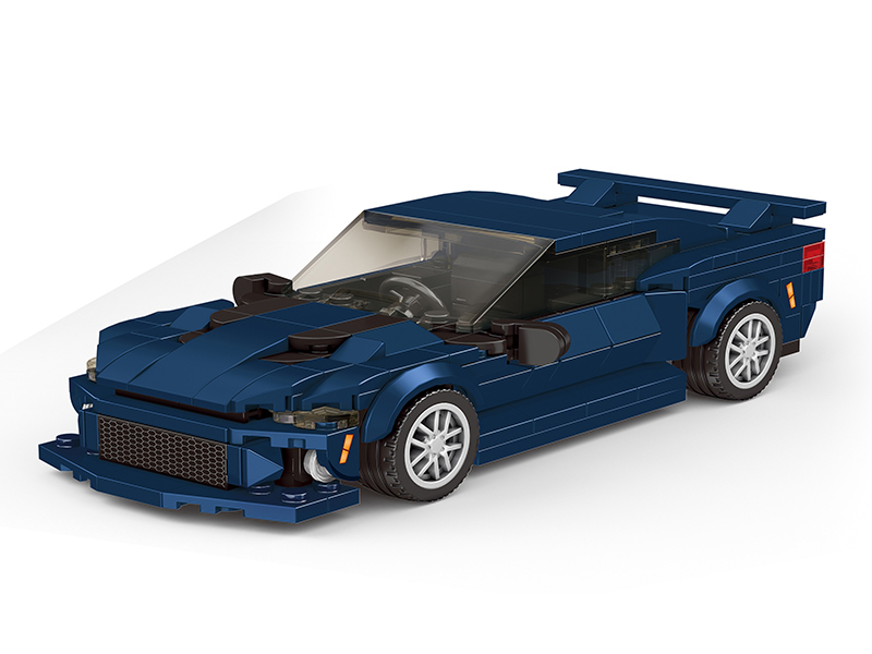 Building Car Series - Simulated Chevrolet Camaro + Container Display Box(287)