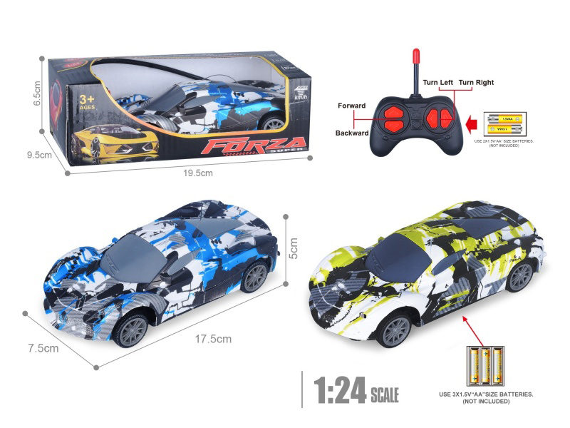 27Mhz 4CH Graffiti Ferrari Remote Control Car