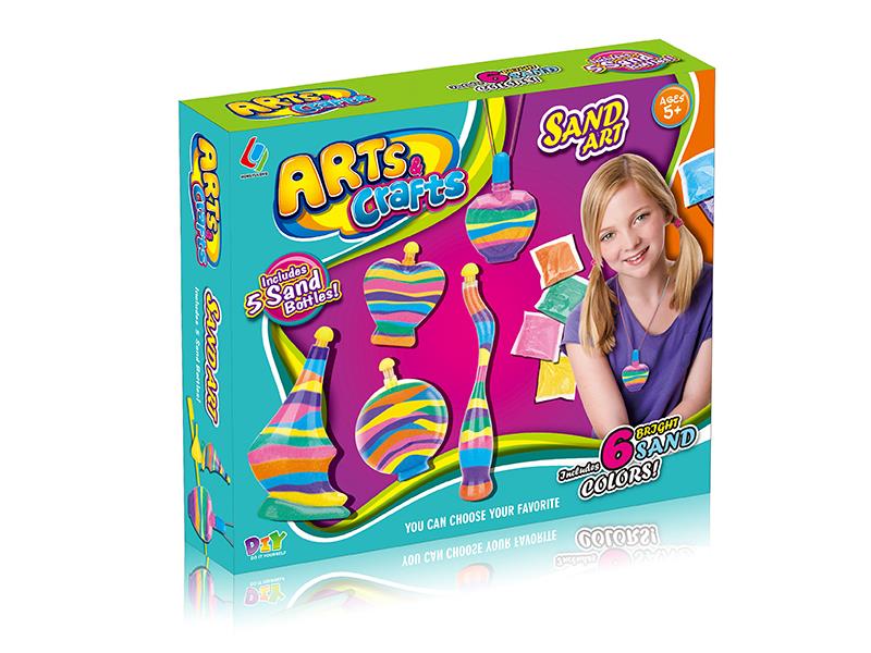 Creative Kids DIY Sand Art(5 Sand Bottles)