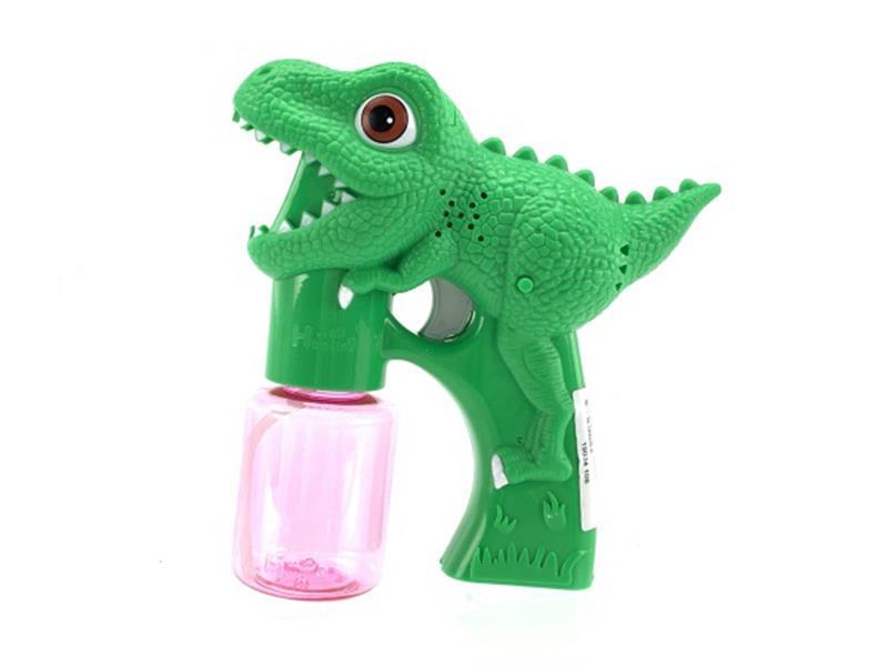 Dinosaurs  Bubble Gun With Light And Music
