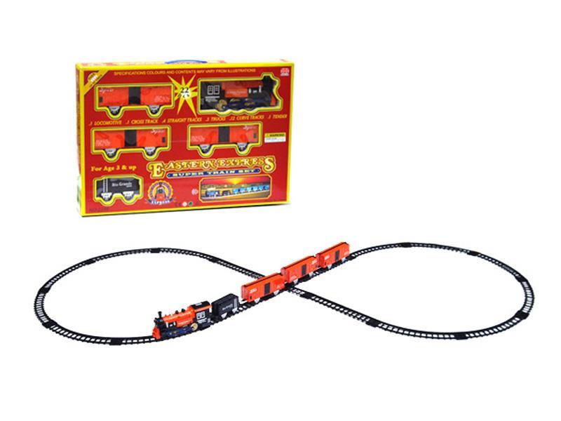 ELECTRIC RAILWAY WITH MUSIC & SMOKE