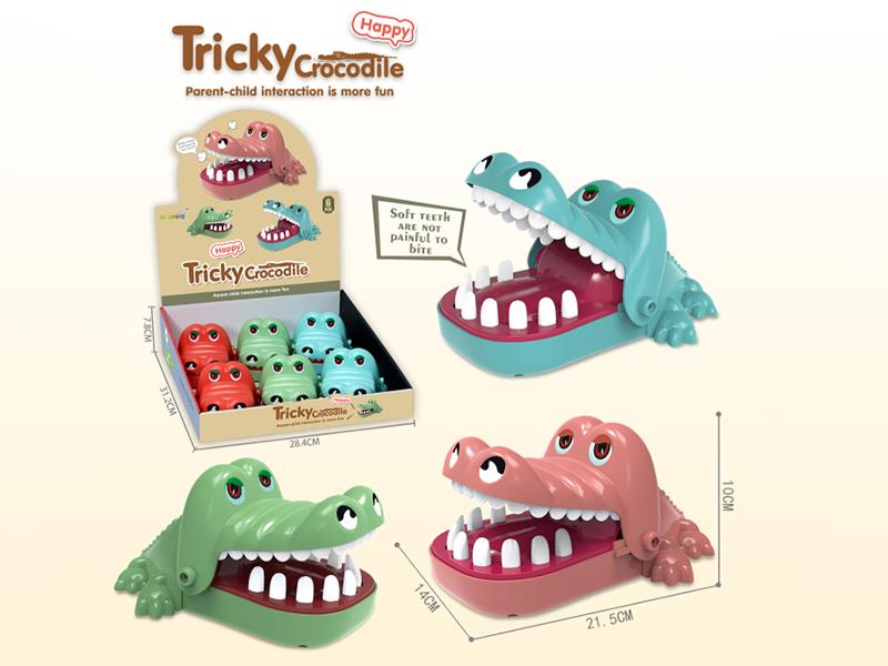 Tricky Crocodile Bite Finger Toys 6pcs