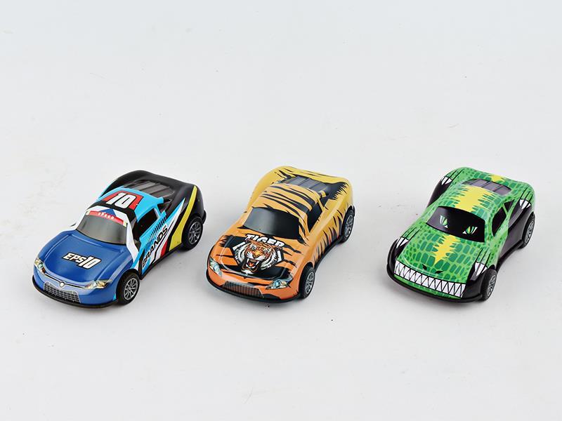 Light Alloy Pull Back Car