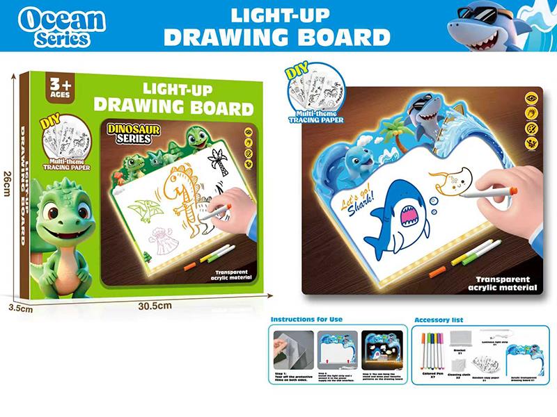 Light-Up Acrylic Drawing Board