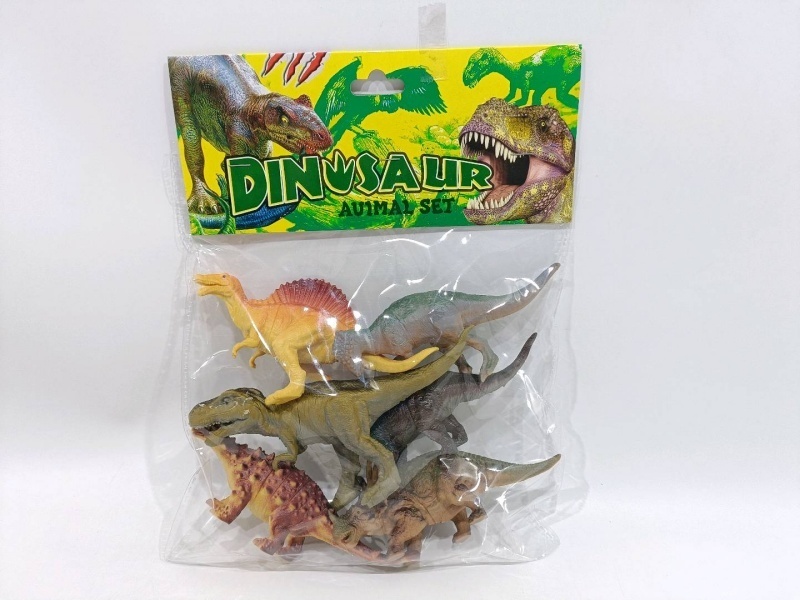Six Hollow Dinosaurs