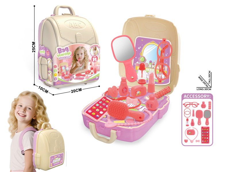Play House Schoolbag 2-In-1 (Travel Accessories Set)