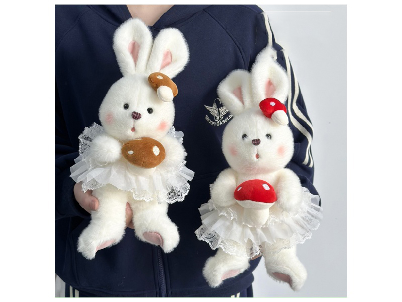 Mushroom Gauze Dress Rabbit ❤