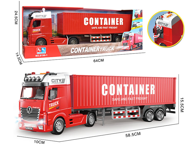 Friction Container Car