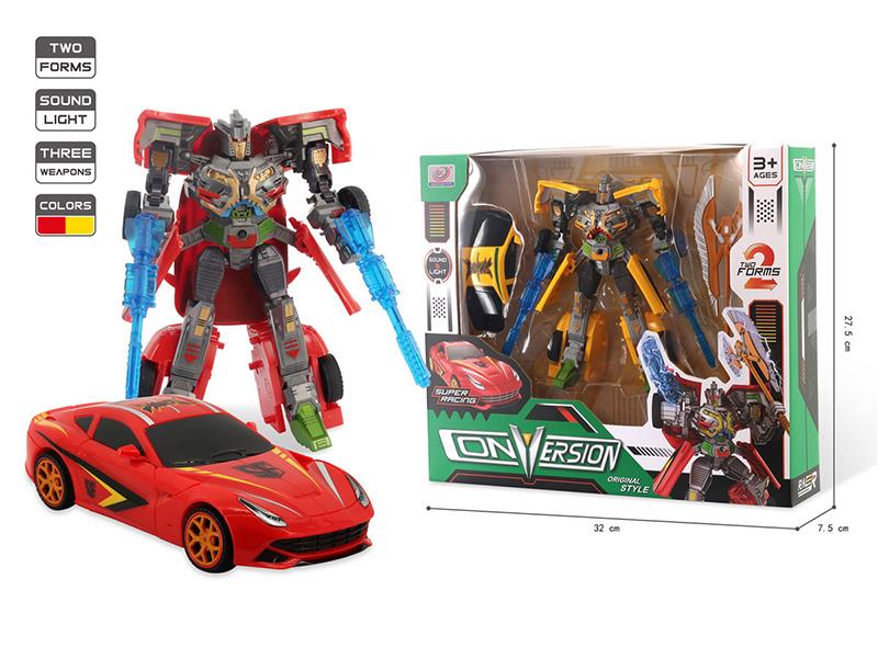 Transforming Sports Car Robot