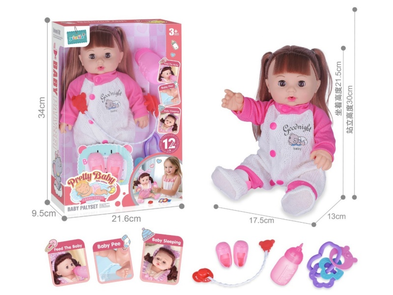 14-Inch Hollow Doll With 12-Tone Ic