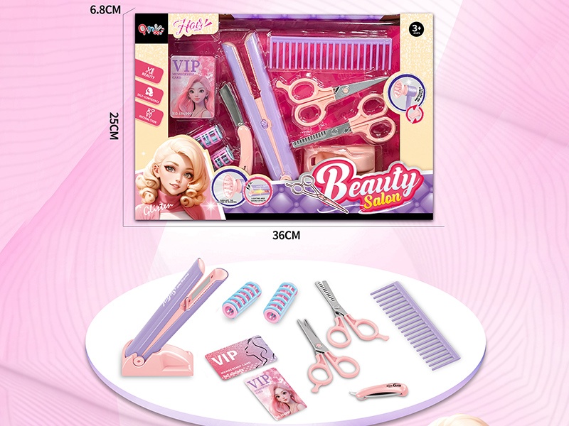 Beauty Salon Hair Straightener Set(10PCS)
