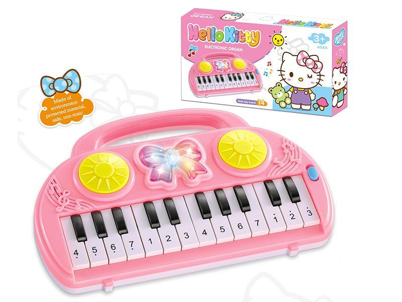 Hello Kitty  Electronic Organ With Light