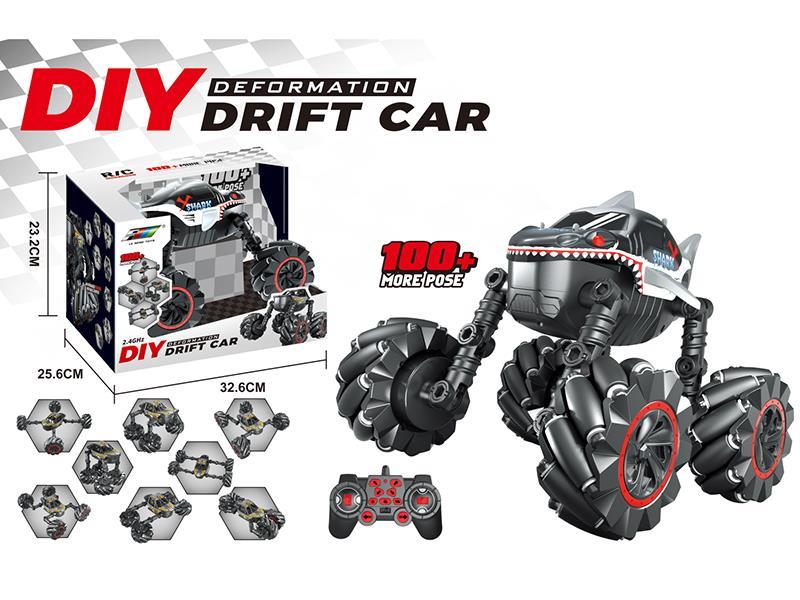 R/C Shark Transformation DIY Drift Car