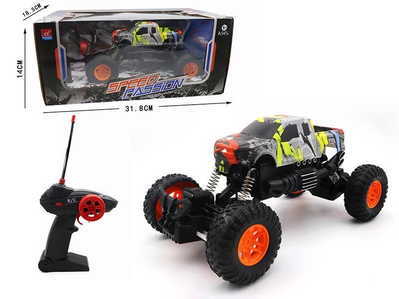 1:20 4-Channel Remote Control Off-Road Graffiti Pickup