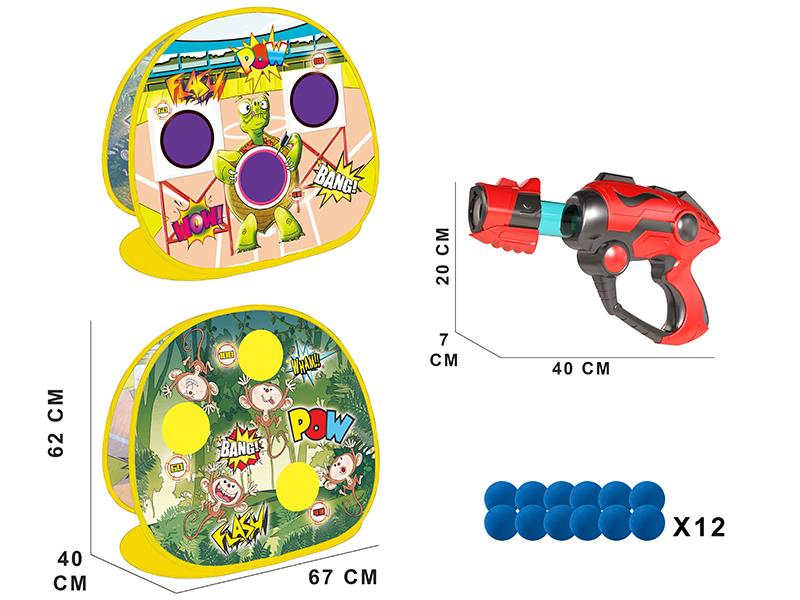 Air Gun Double-Sided Shooting Target Set