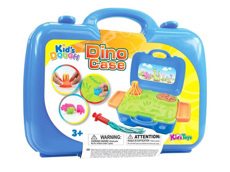 Colored Clay Dinosaur Theme Suitcase