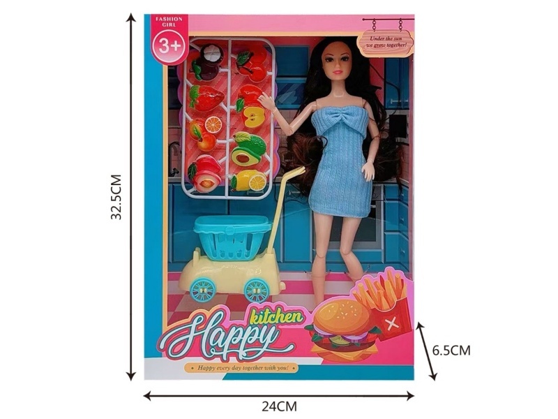 11.5 "Doll With Accessories