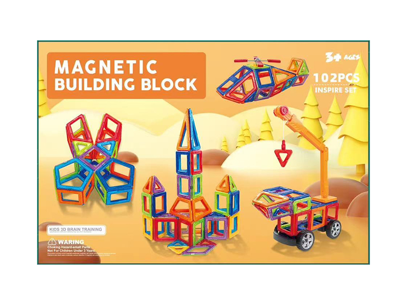 Magnetic Building Blocks 102pcs