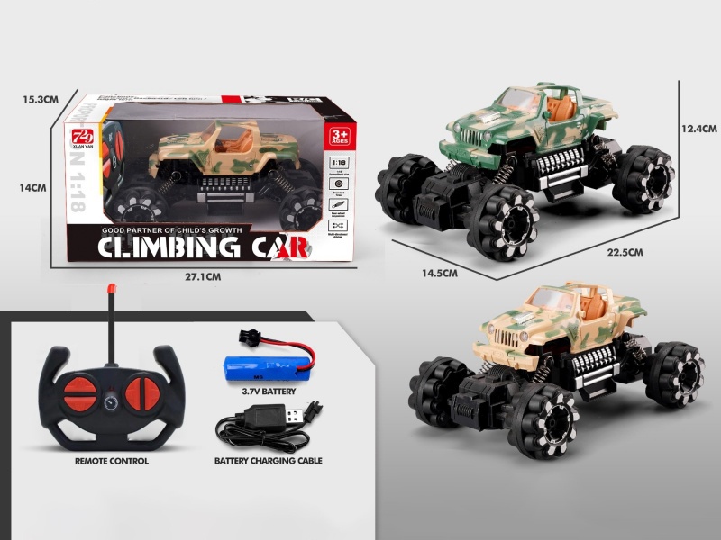 1:18 Simulation Remote Control Climbing Car