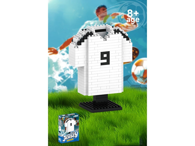 Jersey Series No. 9 Football Jersey Building Blocks 335 Pieces