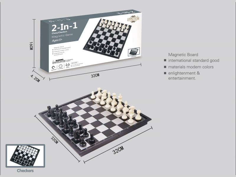 2 In 1 Chess/Checkers