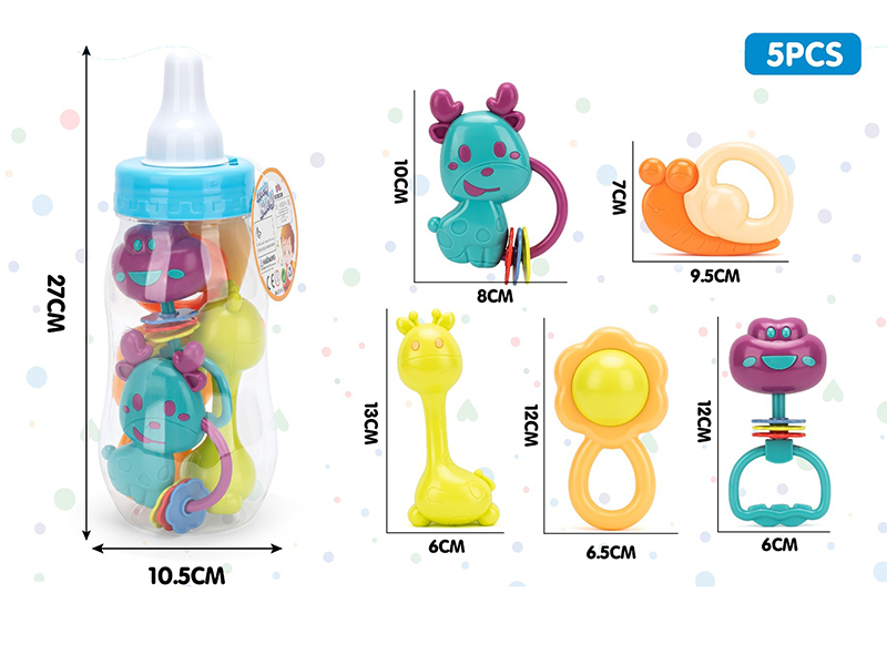 Baby Rattles 5pcs