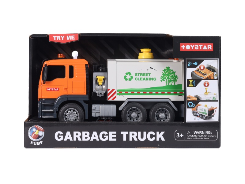 1:10 Inertial Urban Cleaning Vehicle (Sound) Lighting. Multi-Functional